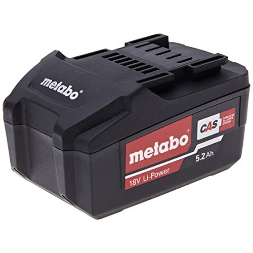  Metabo 625592000 Tool Battery Pack, 5.2 Ah