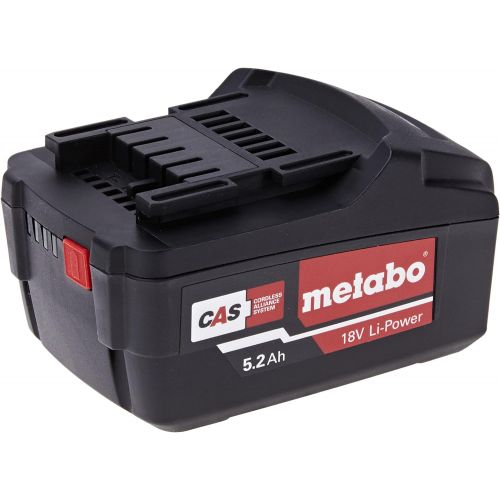  Metabo 625592000 Tool Battery Pack, 5.2 Ah