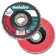 Metabo 629494000 4.5 x 7/8 Ceramic Flapper Abrasives Flap Discs 60 Grit, 10 pack