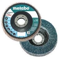 Metabo 629431000 4.5 x 7/8 Flapper Plus Jumbo Abrasives Flap Discs 40 Grit, 5 pack