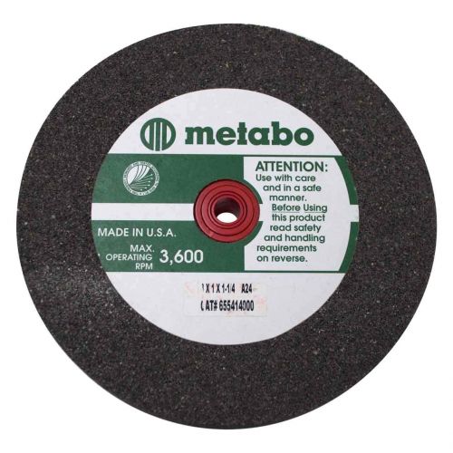  Metabo 655414000 8 x 1 x 1-1/4 Vitrified Wheels for Bench Grinders