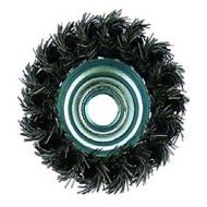 Metabo?- Application: Steel - 4 x 5/8-11 Carbon Knot Brush (623765000), Wire Wheels