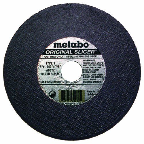  Metabo 6 Inch X .040 Abrasive Cutoff Wheel -- 10 Pack