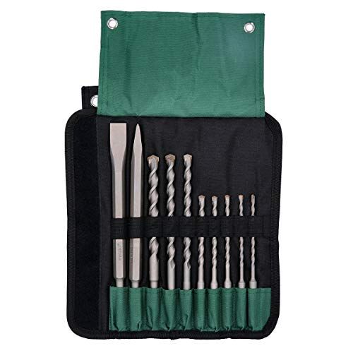  Metabo 630824000 SDS-Plus?Classic?Drill/Chisel?Set, Green, Set of 10 Pieces