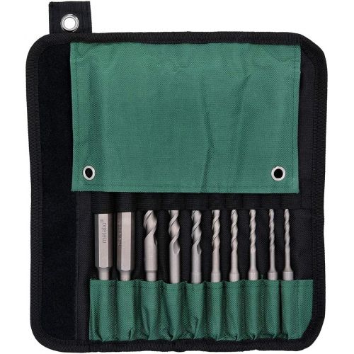  Metabo 630824000 SDS-Plus?Classic?Drill/Chisel?Set, Green, Set of 10 Pieces