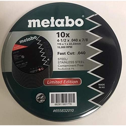  METABO Limited Edition 4-1/2 X .040 Slicer