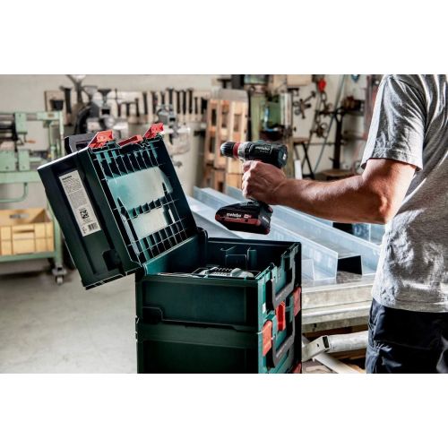  Metabo Metabox 626889000 Box Empty 165 L ABS Case Without Tools Stackable Robust and Shatterproof 496 x 296 x 165 mm Volume 16.7 L