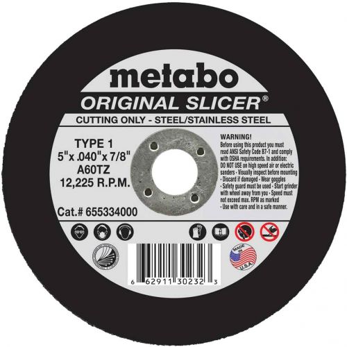  Metabo Slicer Cut Off Wheel 5 X .040 Box Of 50