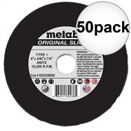Metabo 55-339 6 x 7/8 x .040 Cut Off Slicer Wheel Pack of 50 Wheels