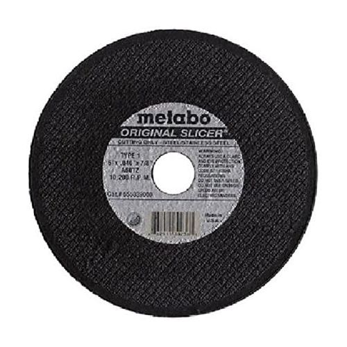  Metabo 6 X .04 X 7/8 Original Slicer Cutoff Wheel, Type 1, 50/PK