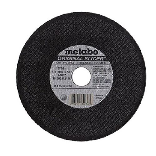  Metabo 6 X .04 X 7/8 Original Slicer Cutoff Wheel, Type 1, 50/PK