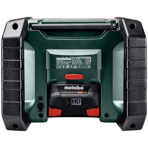  [아마존베스트]Metabo 600777520 12V/18V Bluetooth Cordless Worksite Radio