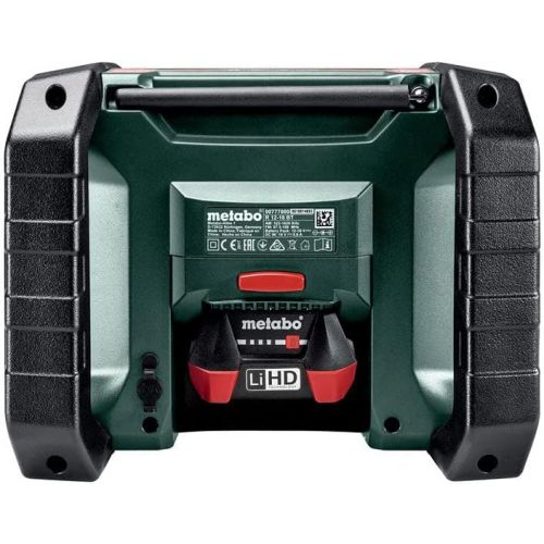  [아마존베스트]Metabo 600777520 12V/18V Bluetooth Cordless Worksite Radio