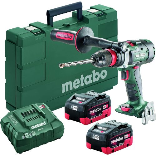  Metabo BS 18 LTX-3 BL Q I 2x 55Ah LiHD kit 18V Brushless 3-Speed DrillDriver 52Ah Kit