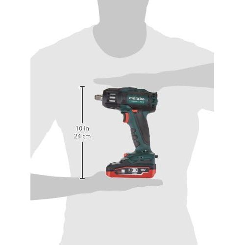  Metabo 18V Brushless 12 Sq.Impact Wrench 3.1Ah Kit