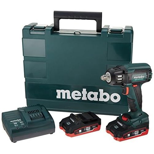  Metabo 18V Brushless 12 Sq.Impact Wrench 3.1Ah Kit