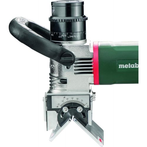  Metabo KFM 16-15 F Beveling Tool for Weld Preparation 58 Capacity with Rat-Tail and Lock-on