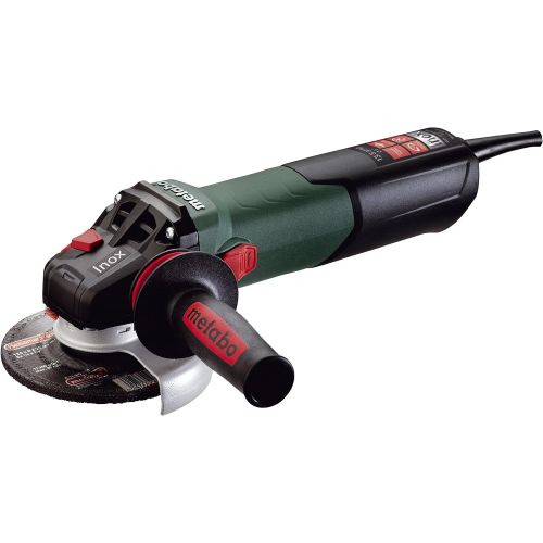  Metabo WEV15-125 Quick Inox 13.5 Amp 2000-7600 rpm Variable Speed Angle Grinder with Electronics, High Torque for Stainless Steel and Lock-On, 5
