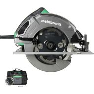 Metabo HPT 7-1/4-Inch Circular Saw Kit | 6,000 Rpm, 15-Amp Motor | Integrated Dust Blower | 24T Premium Framing/Ripping Blade | Single Handed Bevel Adjustment | C7SB3