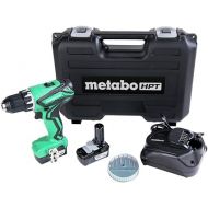 Metabo HPT Cordless Drill | 12V Peak | Includes 2-12V Lithium Ion Batteries | Carrying Case | 7 Piece Bit Set | Lifetime Tool Warranty (DS10DFL2)