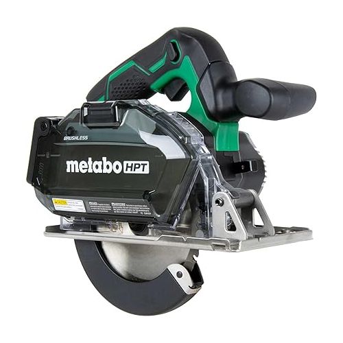 Metabo HPT 18V MultiVolt™ Circular Saw Kit | 5-3/8-Inch Metal Cutting Saw | Lifetime Tool Warranty | CD1805DB