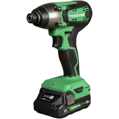  Metabo HPT 18V MultiVolt Hammer Drill and Impact Driver Combo Kit | Cordless | 2-2.0Ah Li-Ion Batteries w/Fuel Gauge | Lifetime Tool Warranty | KC18DFX