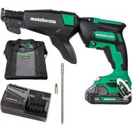 Metabo HPT Cordless 18V MultiVolt™ Drywall Screw Gun Kit | Includes Collated Screw Magazine Attachment | Includes 1-18V 2.0 Ah Battery | Lifetime Tool Warranty | W18DAQB