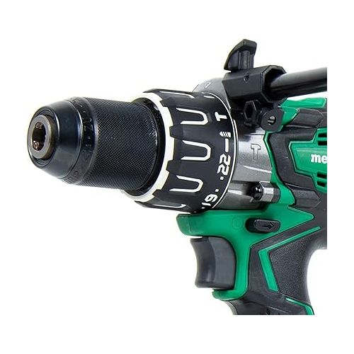  Metabo HPT 36V MultiVolt Cordless Hammer Drill Kit with Batteries and Charger | 1/2-inch Keyless | DV36DAG