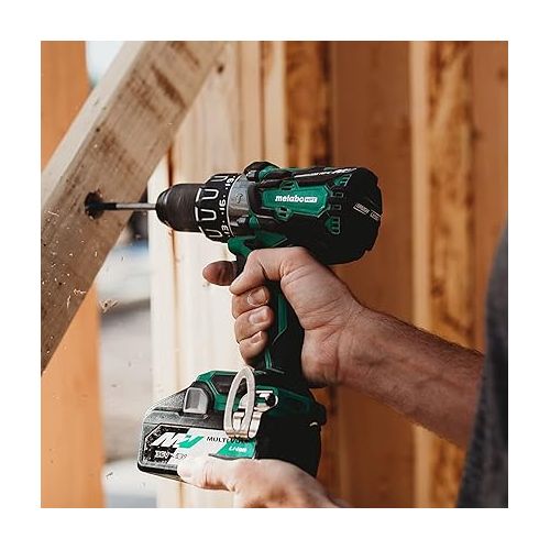  Metabo HPT 36V MultiVolt Cordless Hammer Drill Kit with Batteries and Charger | 1/2-inch Keyless | DV36DAG