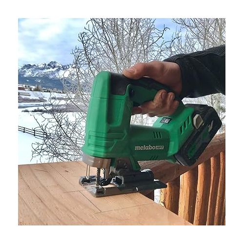  Metabo HPT 18V MultiVolt Jig Saw | 2500 SPM | Variable Speed Trigger | Tool Only | CJ18DAQ4