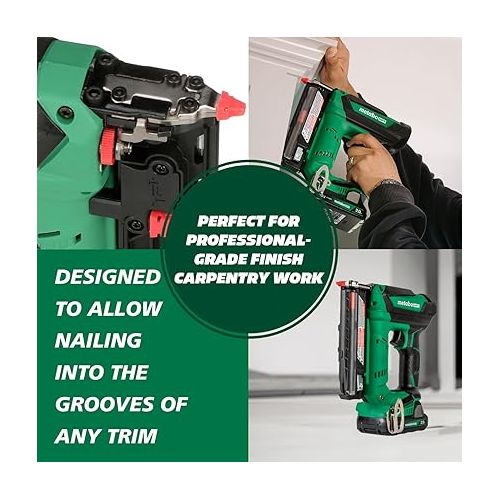  Metabo HPT Cordless 18V MultiVolt Pin Nailer Kit