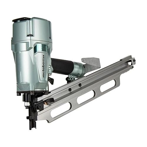  Metabo HPT Framing Nailer | High Grade Aluminum Magazine | Tool-less Depth Adjustment | Pneumatic | Framing Nails 2-Inch to 3-1/4-Inch | Rafter Hook | NR83A5(Y)