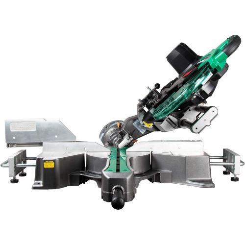  Metabo HPT Sliding Compound Miter Saw 12-Inch Blade Double Bevel Laser Marker 15-Amp Motor 5 Year Warranty C12RSH2S