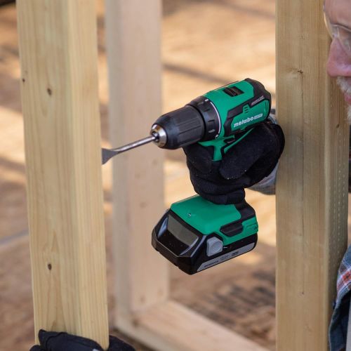 Metabo HPT 18V MultiVolt Cordless Combo Kit Includes Drill and Impact Driver Sub-Compact Brushless Motor Lithium-Ion Batteries Lifetime Tool Warranty KC18DDX