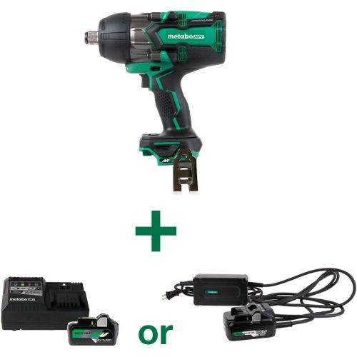  Metabo HPT 36V MultiVolt Impact Wrench | Tool Only - No Battery | 3/4-in Square Drive | High-Torque | Brushless Motor | WR36DAQ4, Green