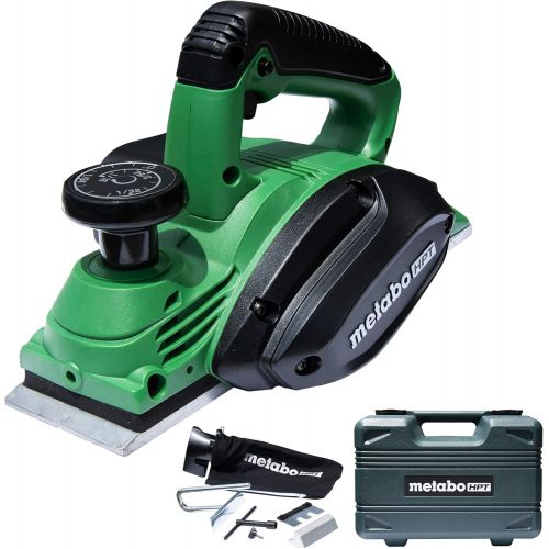  Metabo HPT Handheld Planer, 3-1/4-Inch, 5.5 Amp Motor, Re-sharpenable Blades, Built-in Kickstand, Case (P20STQS)