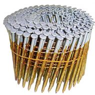 Metabo HPT 12707HHPT Full Round Head Hot Dipped Galvanized Wire Coil Framing Nails 3 x .120 RG | 2400 Count