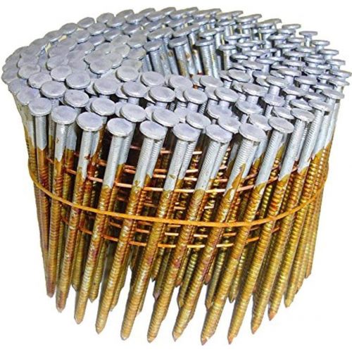  Metabo HPT 12707HHPT Full Round Head Hot Dipped Galvanized Wire Coil Framing Nails 3 x .120 RG | 2400 Count