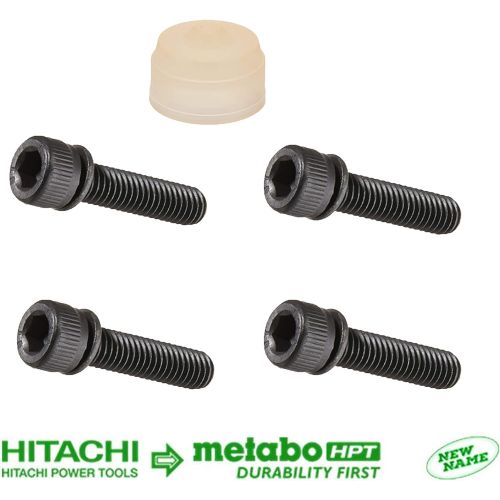  Metabo HPT (1) 878417M Exhaust Valve (4) 883507M Hex Socket HD Bolts, Works with Hitachi Power Tools (Tools Sold Separately)