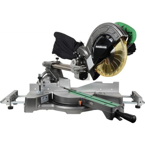  Metabo HPT 8-1/2 Sliding Miter Saw, Adjustable Pivot Fence, 9.5 Amp Motor, Electronic Speed Control (C8FSE)