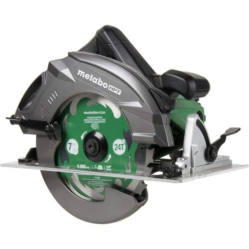  Metabo HPT Circular Saw | 7-1/4-Inch | 15-Amp Motor | 6800 RPM | Electric Brake | Dust Blower | C7BUR