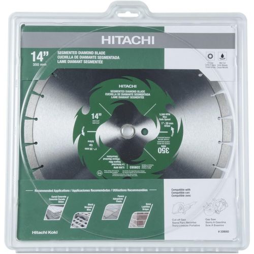  Metabo HPT Hitachi 339593 14 Segmented Diamond Blade For General Purpose