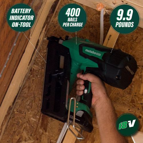  Metabo HPT 18V Cordless Framing Nailer | Tool Only - No Battery | Brushless Motor | 2 Up to 3-1/2 Clipped & Offset Round Paper Strip Nails | 30° Magazine | Lifetime Tool Warranty |