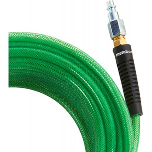  Metabo HPT Air Hose, 1/4 x 50, 1/4 Industrial Fittings, Professional Grade Polyurethane, 300 PSI (115155M)