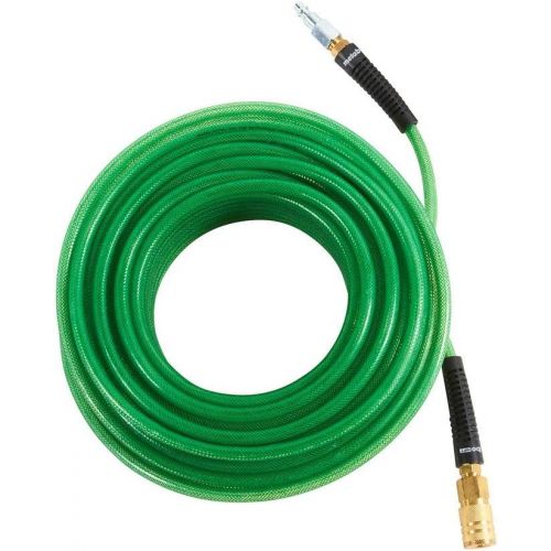  Metabo HPT 115156M 1/4 in. x 100 ft. Polyurethane Air Hose with Industrial Fittings (Green)