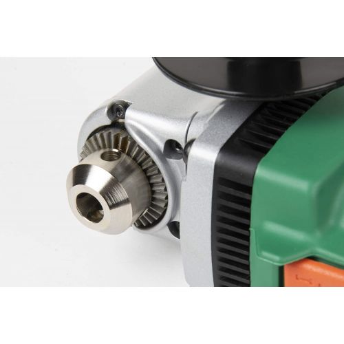  Metabo HPT Right Angle Corded Drill, 4.6-Amp, 3/8-Inch, 3-1/4-Inch Low Profile Head, 500-2300 Rpm, Removable Side Handle, Contractor-Grade Cast Aluminum Gear Housing, 5-Year Warran