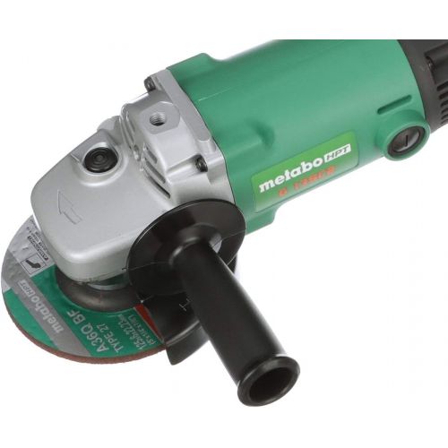  Metabo HPT Angle Grinder, 5-Inch, 11-Amp Dust-Resistant Motor, Trigger Lock-On, 10,000 RPM, Compact & Lightweight Design, 1-Year Warranty (G13SC2)