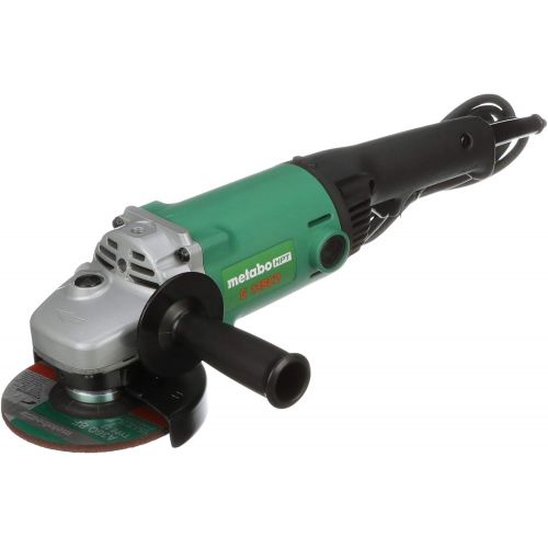  Metabo HPT Angle Grinder, 5-Inch, 11-Amp Dust-Resistant Motor, Trigger Lock-On, 10,000 RPM, Compact & Lightweight Design, 1-Year Warranty (G13SC2)