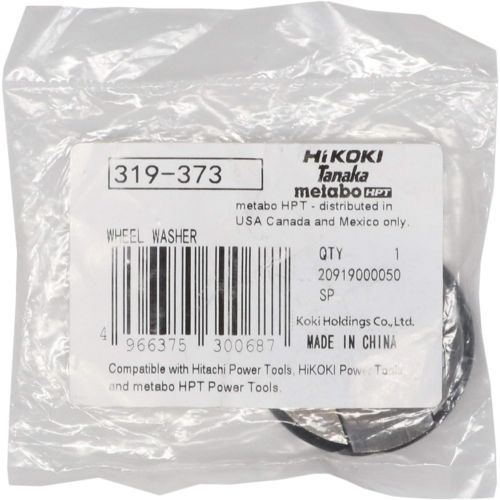  Metabo HPT/Hitachi 319373 Wheel Washer Replacement Part for Disc Grinders - 2 Pack