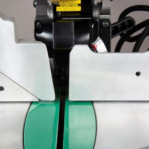  Metabo HPT 10-Inch Compound Miter Saw | Laser Marker | 15-Amp Motor | Single Bevel | (C10FCH2S)